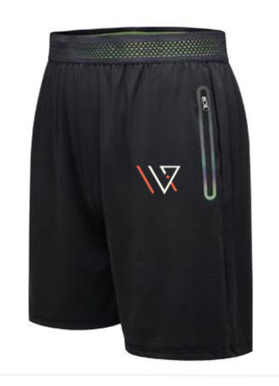 Mens Black Two Piece Set_shorts01
